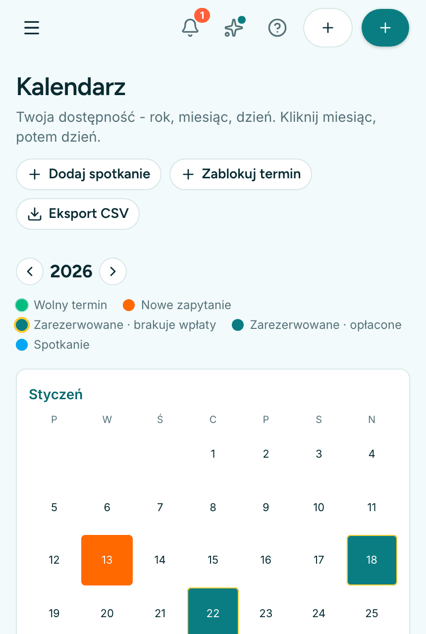 Dwóch klientów na tę samą datę? Nie tym razem.