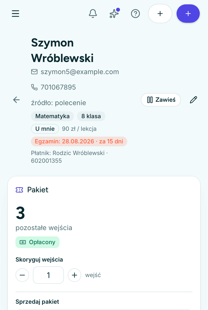 Rodzic płaci, dziecko się uczy - i to się zgadza.